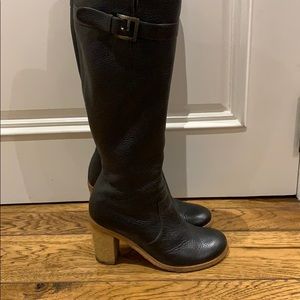 Fendi knee high boot